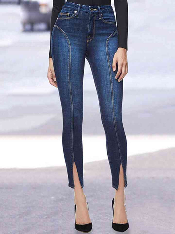 Lexi Skinny Slit Jeans