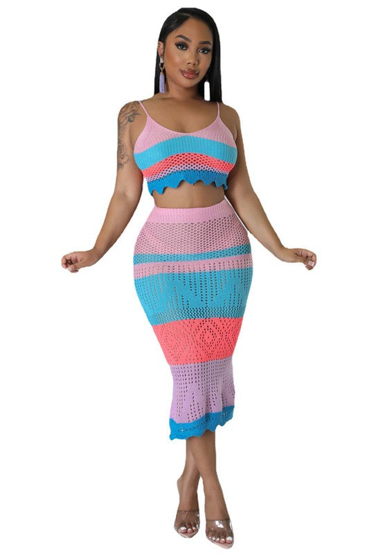 Need to Know Skirt Set