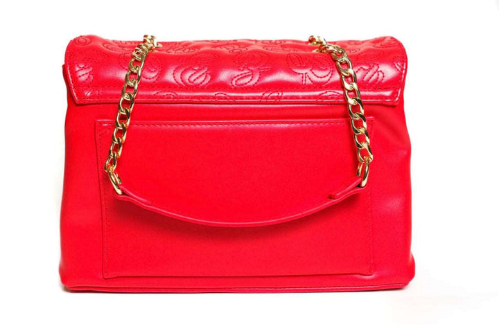 Bink&Bougie Monogrammed Flap Bag- Red