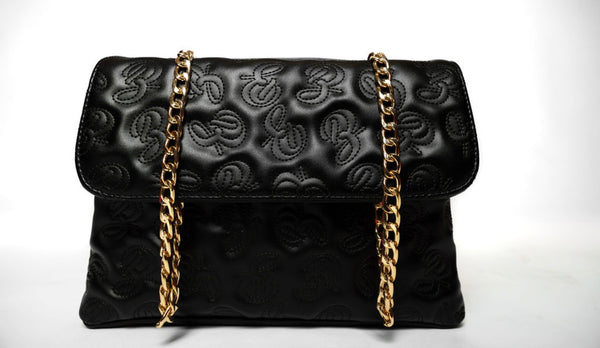 Noir Monogrammed Bag