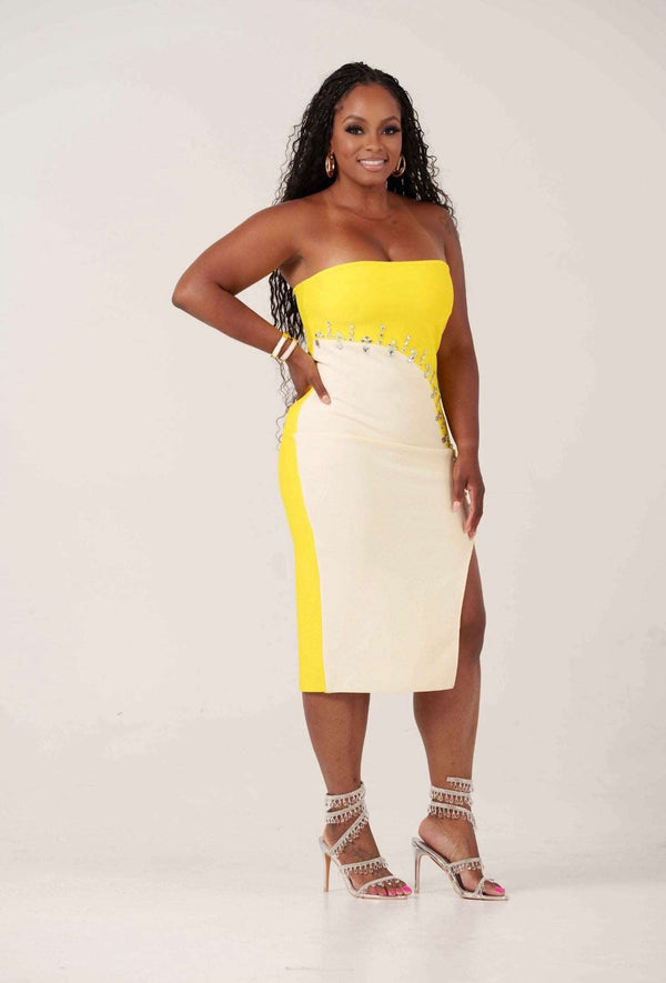 Sunshine Bandage Dress