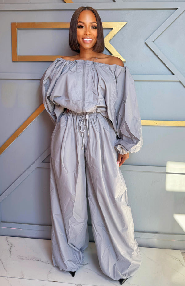 Grey Allure Parachute Set