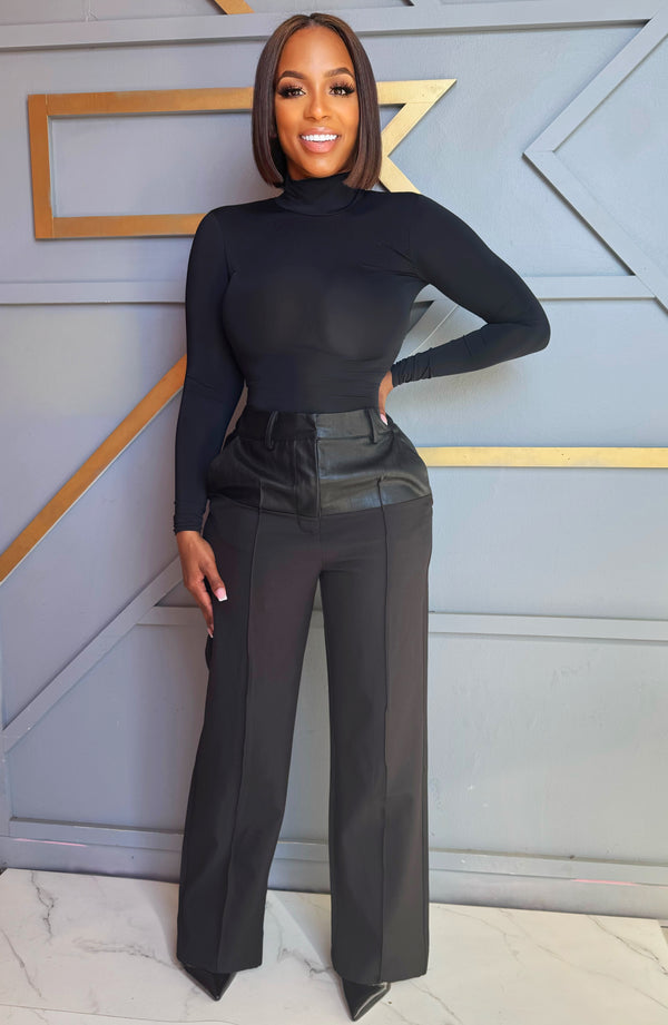 Power Player Contrast Waist Trousers