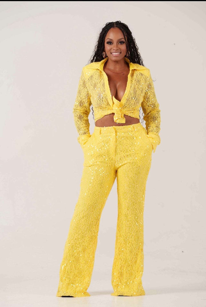 Follow The Leader Pant Set - Bink & Bougie