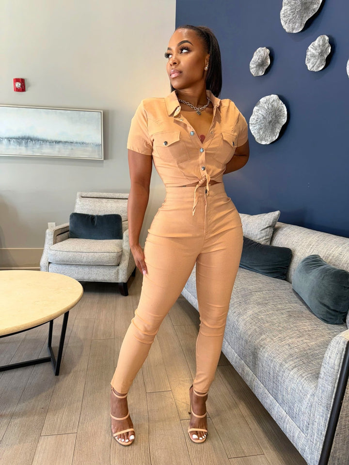 Pop Out Jumpsuit - Bink & Bougie