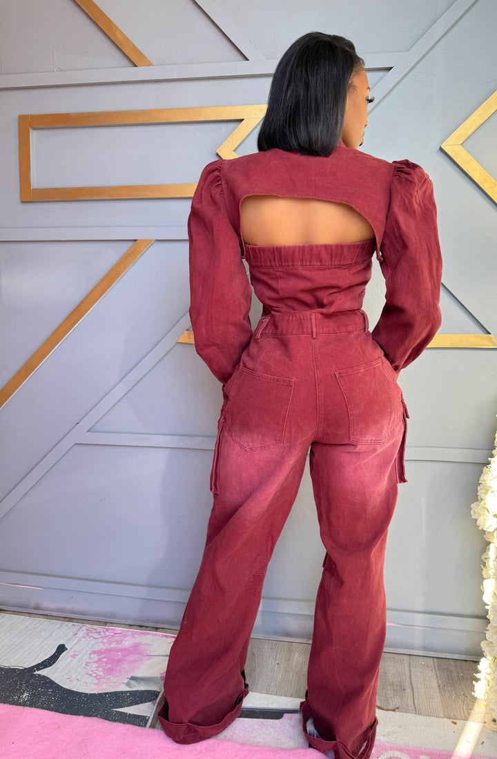 Pushing Through Jumpsuit - Bink & Bougie