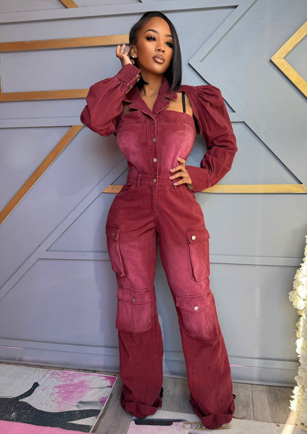 Pushing Through Jumpsuit - Bink & Bougie