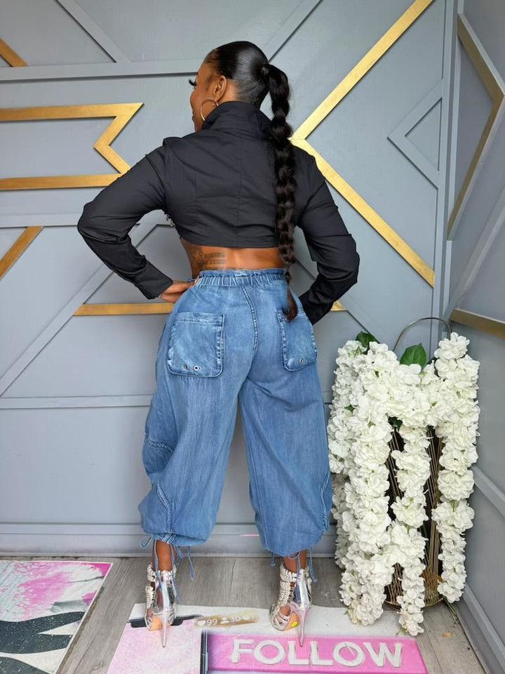 Urban Chic Denim Pant - Bink & Bougie